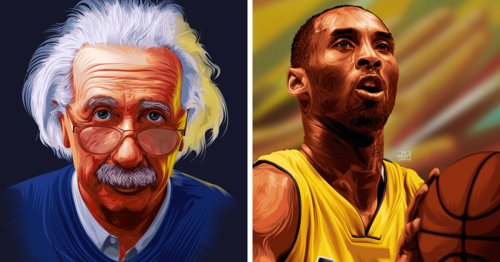 My Digital Art Portraits