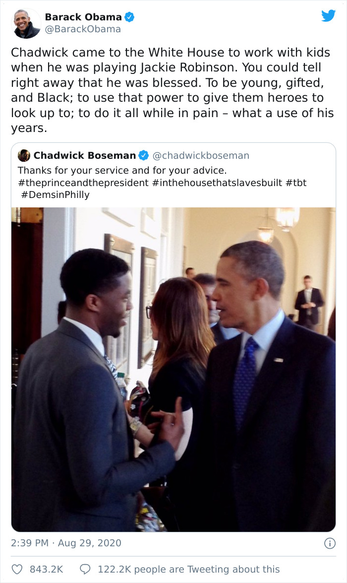 Chadwick Boseman’s Co-Star Reveals The Last Message That He Received From Him Chadwick Boseman’s Co-Star Reveals The Last Message That He Received From Him