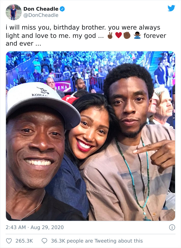 Chadwick Boseman&rsquo;s Co-Star Reveals The Last Message That He Received From Him