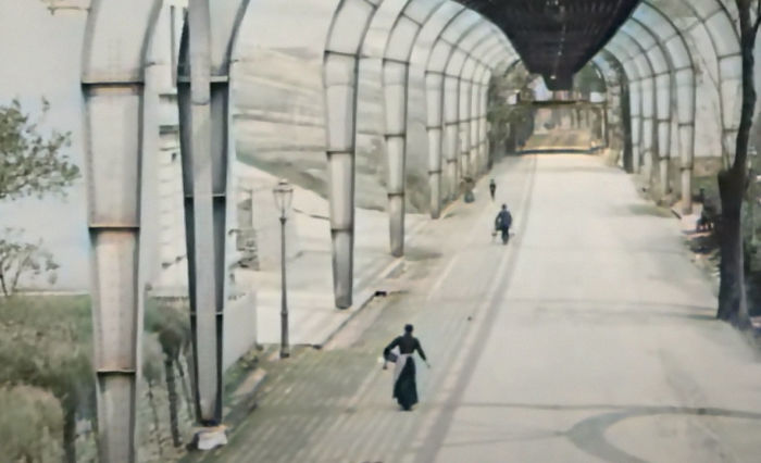 See How Germany Looked In 1902 Thanks To This Rare Footage Taken During A Ride On "The Flying Train"