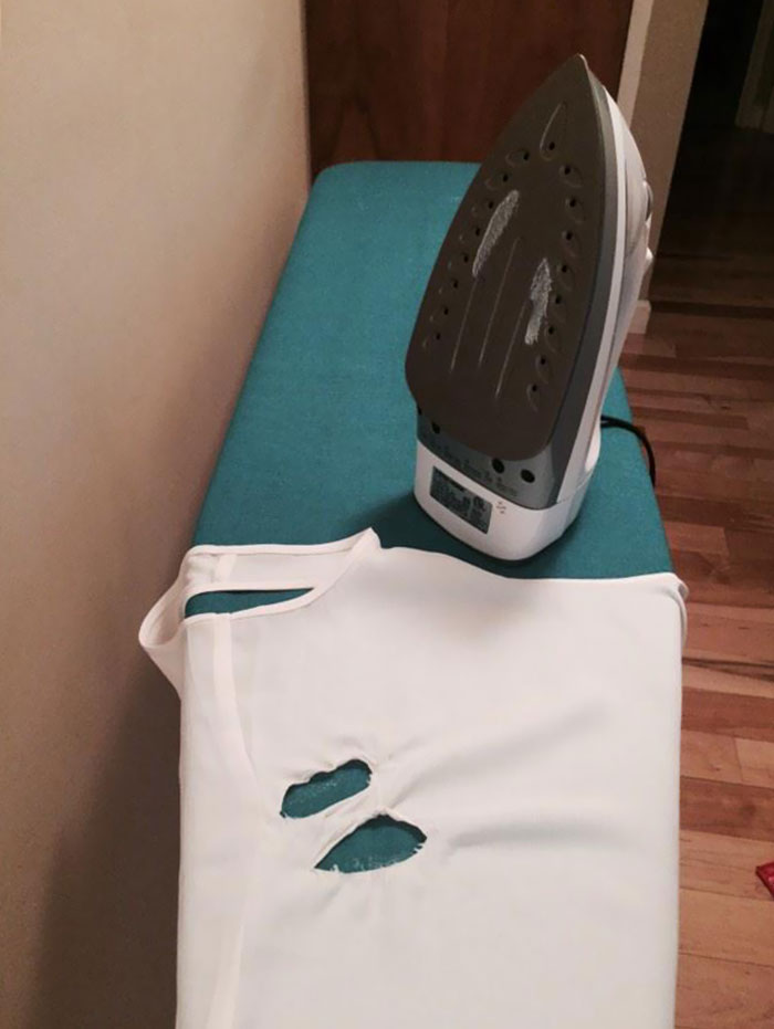 Ironing Fail