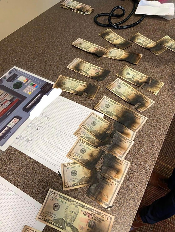 Another Case Of Someone Microwaving Money To "Sanitize It"