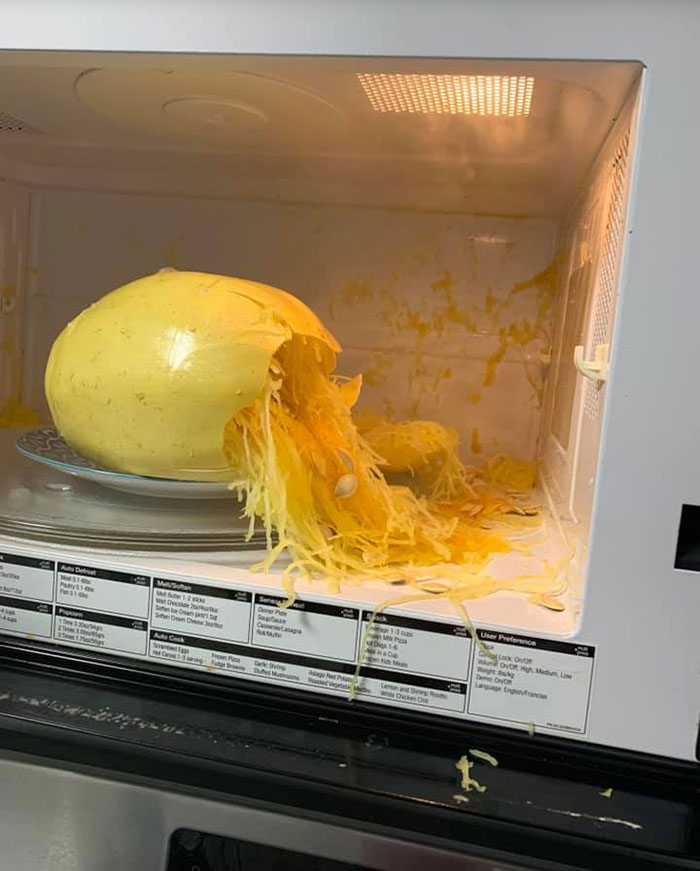 So, Apparently You Shouldn't Microwave Spaghetti Squash
