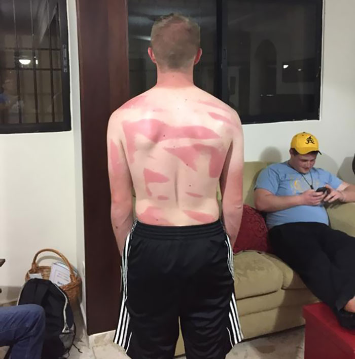 Boys Need To Learn How To Do Spray Sunscreen