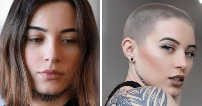 30 Photos Show How People Look Before And After Their Hair Transformation