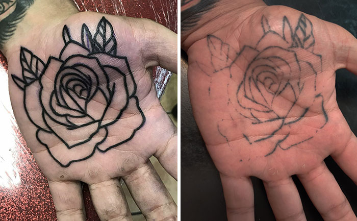 For Those Of You Considering Palm Tattoos. Update On My Own, 2.5 Months Later Fully Healed