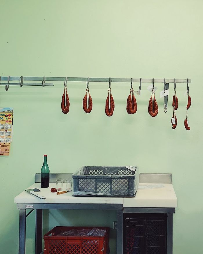 Still Life: First Place, 'The Wine Bottle And The Seven Chouriços', Santa Maria Dos Olivais, Portugal By Joao Cabaco