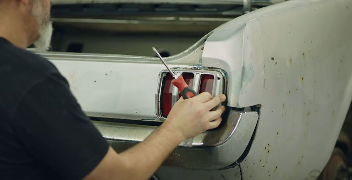 Jason Momoa Restores His Wife's 1965 Mustang, Her First Car When She Was 17