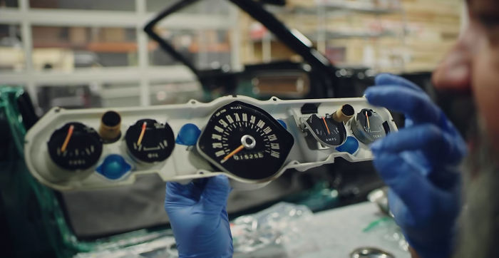 Jason Momoa Restores His Wife's 1965 Mustang, Her First Car When She Was 17