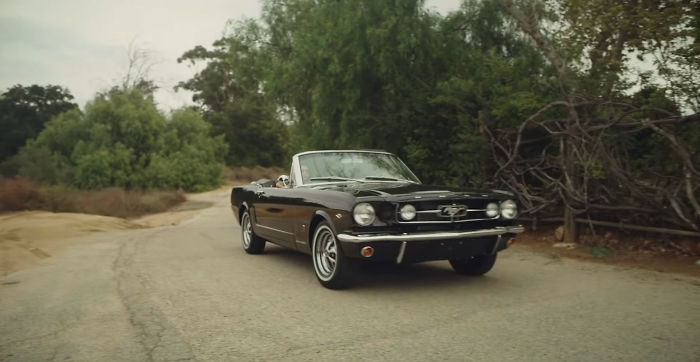Jason Momoa Restores His Wife's 1965 Mustang, Her First Car When She Was 17