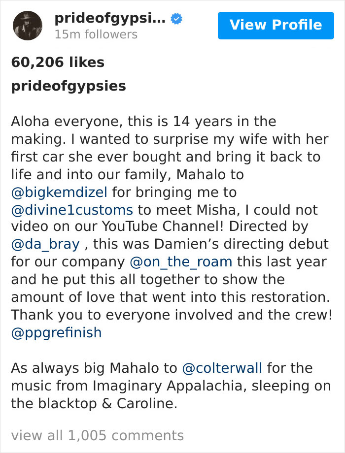 Jason Momoa Restores His Wife's 1965 Mustang, Her First Car When She Was 17