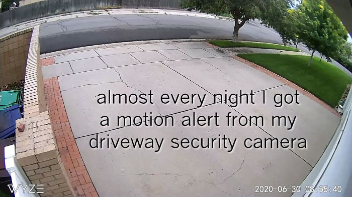 Guy’s Security Cam Catches Neighbor Kid Tearing It Up On His Driveway, He Decides To Do Something About It Guy’s Security Cam Catches Neighbor Kid Tearing It Up On His Driveway, He Decides To Do Something About It
