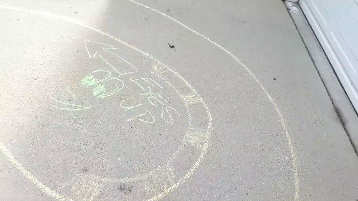 Guy&rsquo;s Security Cam Catches Neighbor Kid Tearing It Up On His Driveway, He Decides To Do Something About It