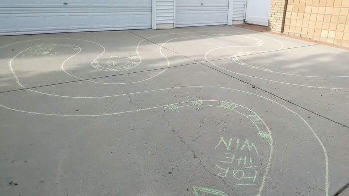 Guy&rsquo;s Security Cam Catches Neighbor Kid Tearing It Up On His Driveway, He Decides To Do Something About It