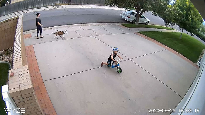 Guy’s Security Cam Catches Neighbor Kid Tearing It Up On His Driveway, He Decides To Do Something About It Guy’s Security Cam Catches Neighbor Kid Tearing It Up On His Driveway, He Decides To Do Something About It