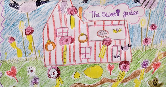 8 Kids Draw Their Own Version Of A Dream Garden, And 3D Artists Take It And Make It Real