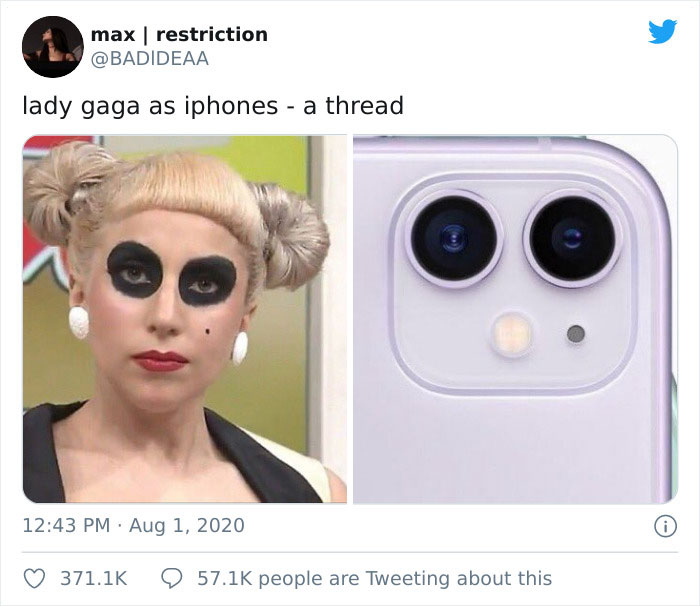 This Twitter Thread Is All About Phones That Look Like Lady Gaga, And It's So Accurate It's Hilarious This Twitter Thread Is All About Phones That Look Like Lady Gaga, And It's So Accurate It's Hilarious