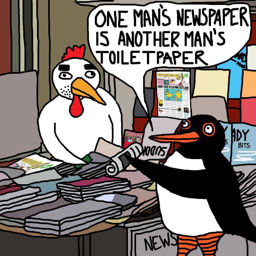 Weird, Random Truths From Lardy Oystercatcher