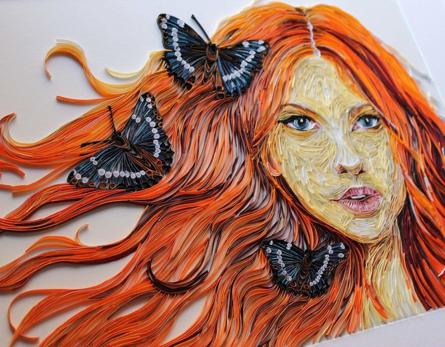 On Edge Paper Quilling Artist