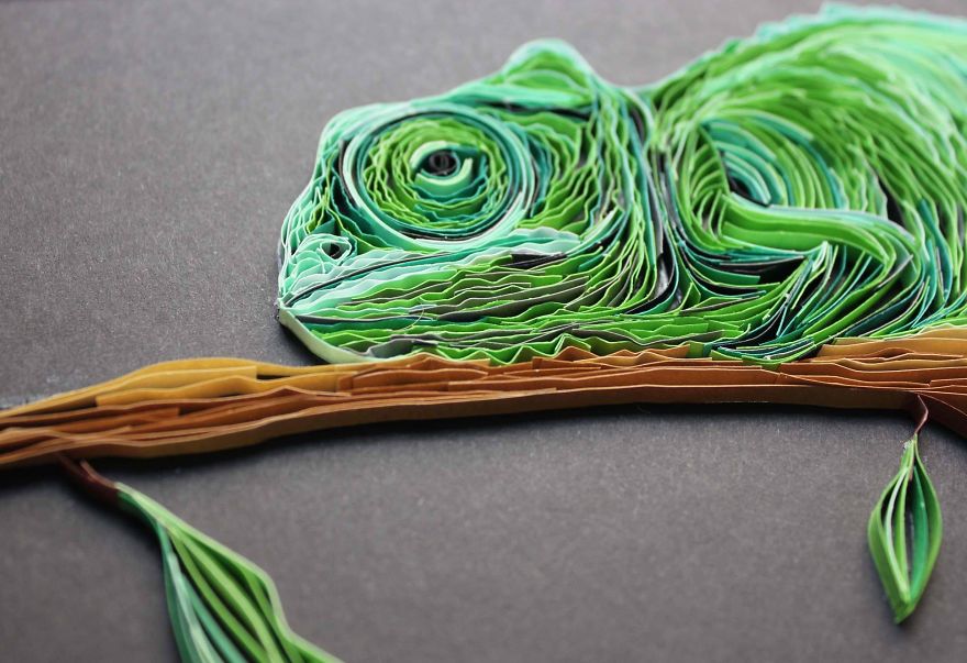 On Edge Paper Quilling Artist