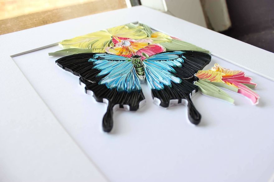 On Edge Paper Quilling Artist
