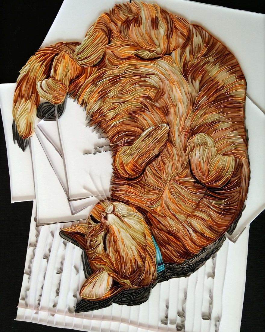 On Edge Paper Quilling Artist