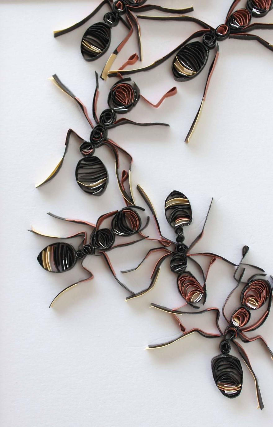 On Edge Paper Quilling Artist