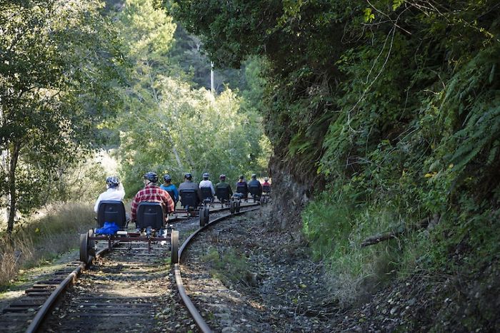 You Can Pedal Through California&rsquo;s Redwood Forest On A Railbike, And The Trip Looks Absolutely Stunning