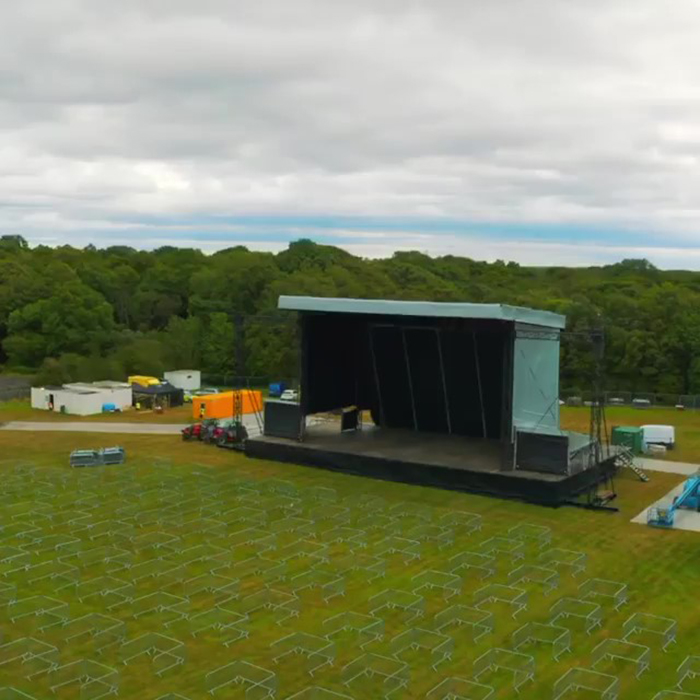 The UK's First Socially Distanced Concert Shows The Possible New Reality Of Concerts