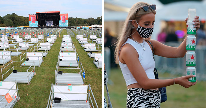The UK’s First Socially Distanced Concert Shows The Possible New Reality Of Concerts