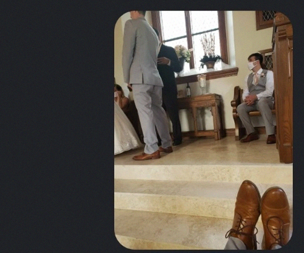Guy Lends His Friend These Wedding-Appropriate Shoes, Hilarity Ensues Guy Lends His Friend These Wedding-Appropriate Shoes, Hilarity Ensues