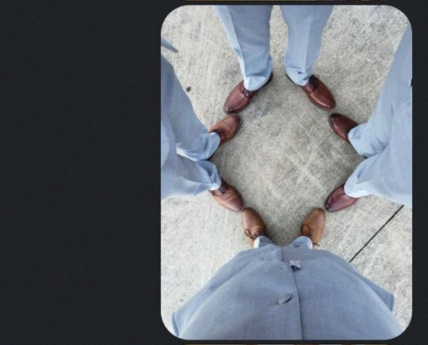 Guy Lends His Friend These Wedding-Appropriate Shoes, Hilarity Ensues Guy Lends His Friend These Wedding-Appropriate Shoes, Hilarity Ensues