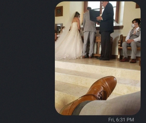 Guy Lends His Friend These Wedding-Appropriate Shoes, Hilarity Ensues Guy Lends His Friend These Wedding-Appropriate Shoes, Hilarity Ensues