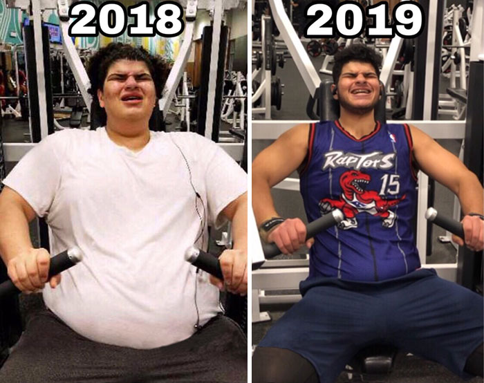 Here’s Some Monday Motivation (2018 vs. 2019 Progress)