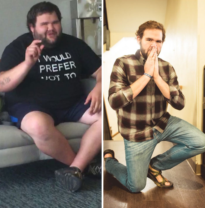 170 Lbs Of Weight Loss. Diet, Exercise, Fasting, Wanting To Wear Skinny Jeans. Hopefully This Can Motivate Someone Else. This Happened Between March 11th To Today. No Surgery Just Consistency