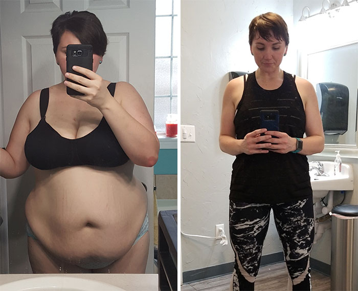 Weight Loss Journey. Most Recent Before/After. 250 Lbs > 174 Lbs. Also, Hello Quads