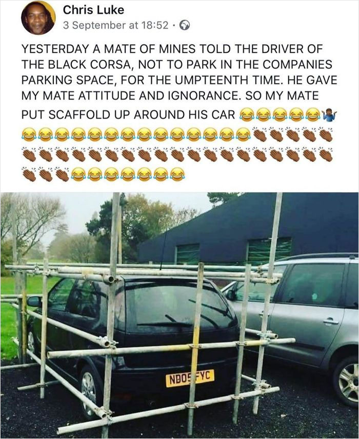 What Could Go Wrong If I Park In That Space "For The Umpteenth Time"