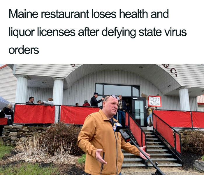 What Could Go Wrong If I Open My Restaurant Against State Orders