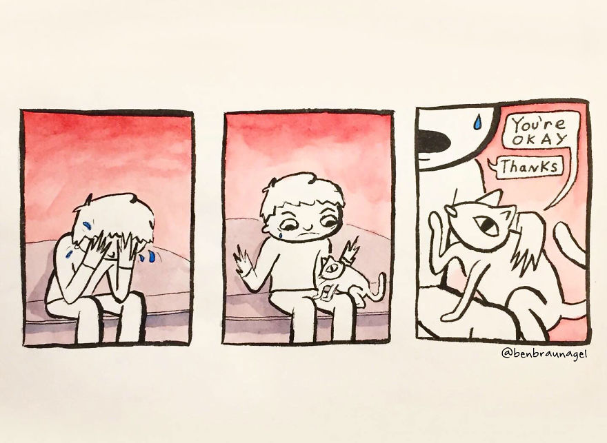 I Make Silly Watercolor Comics (Very Cool) (17 Pics)