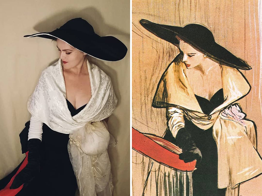 René Gruau "Illustration For Dior" (~1950)