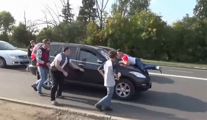 &lsquo;Stop A Douchebag' Movement Plasters Huge Stickers On Cars To Stop Arrogant Traffic Rule Violators