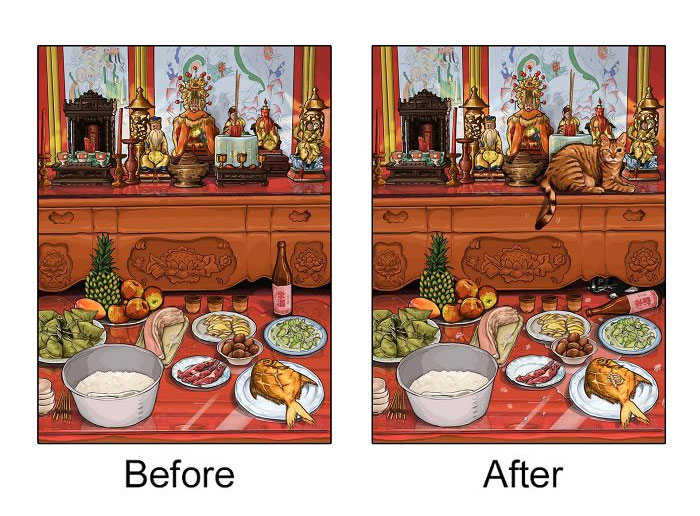 Life-Before-After-Pets- Illustrations-Mai-John