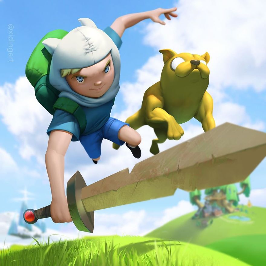 Adventure Time (Finn And Jake)