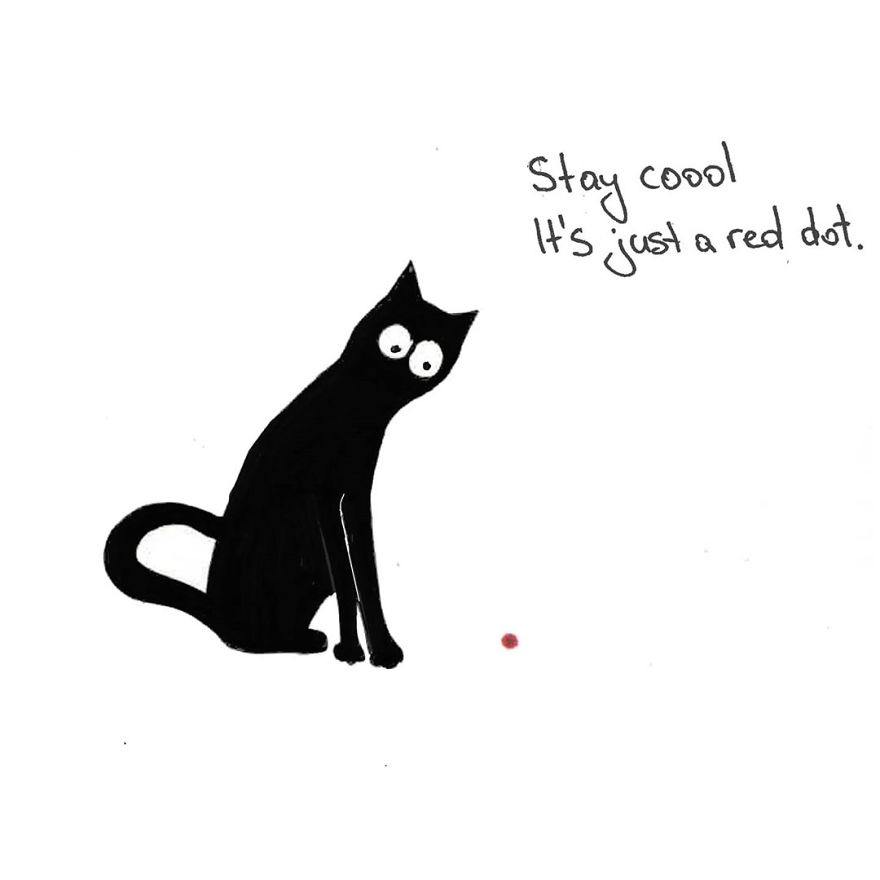 Owner Illustrates The Boring Days His Cat Lived In Quarantine In Fun Comics