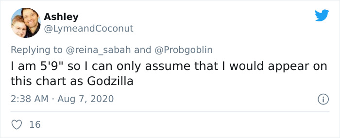 Someone Posts A Pictograph Of "Average Female Height" And People's Commentary Is Hilarious