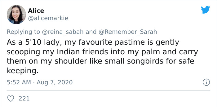 Someone Posts A Pictograph Of "Average Female Height" And People's Commentary Is Hilarious