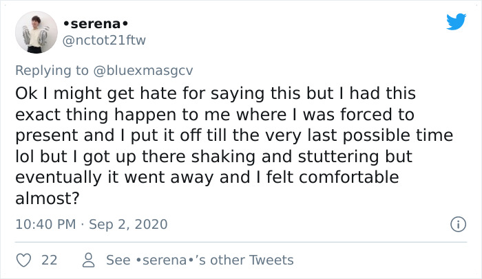 Twitter User Says Teachers Shouldn&rsquo;t Force Anxious Students To Present In Front Of The Class, Sparks A Heated Discussion