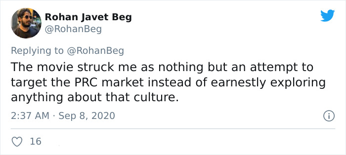 Guy On Twitter Points Out Why Disney&rsquo;s Mulan (2020) Is Effectively Chinese Propaganda