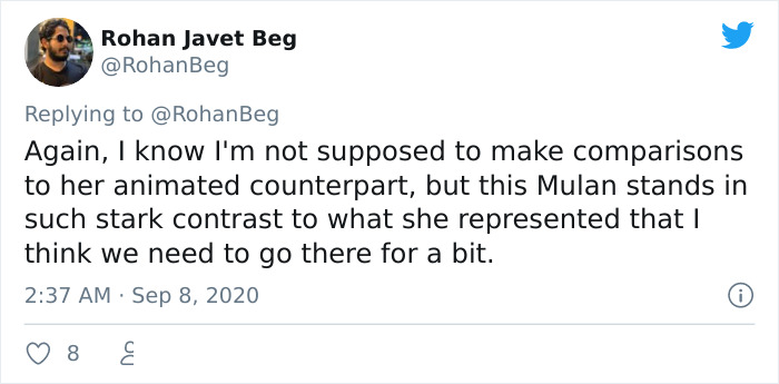 Guy On Twitter Points Out Why Disney&rsquo;s Mulan (2020) Is Effectively Chinese Propaganda