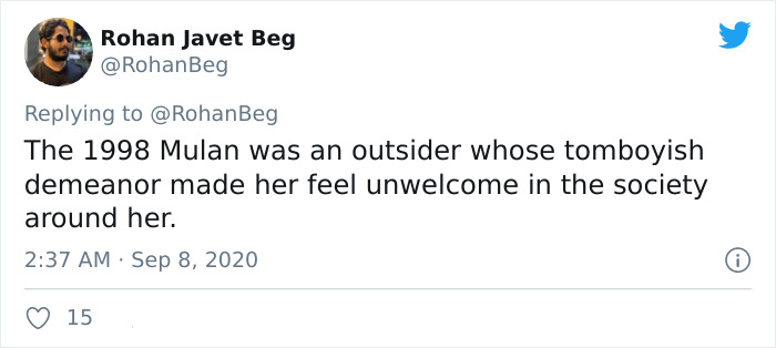 Guy On Twitter Points Out Why Disney&rsquo;s Mulan (2020) Is Effectively Chinese Propaganda